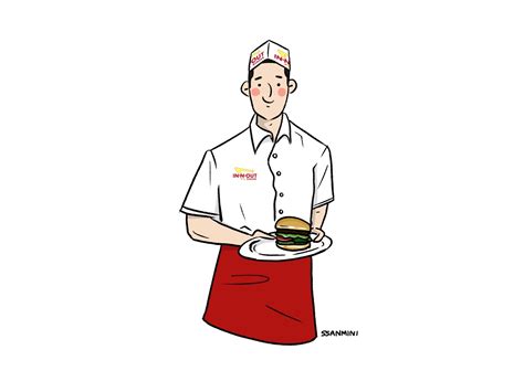 In N Out Burger By Aaron Lee On Dribbble