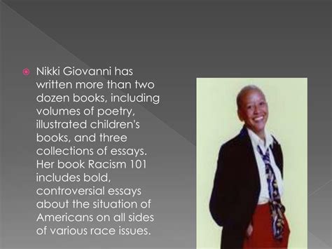 Ppt Nikki Giovanni Powerpoint Presentation Free Download Id5109492