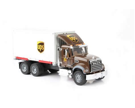 Bruder 116 Mack Granite Ups Logistics Truck World Of Wonder Toys