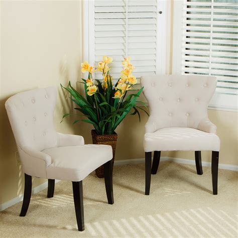 Accent chairs can serve two purposes: Alexia Accent Chair (Set of 2) - Modern - Living Room ...