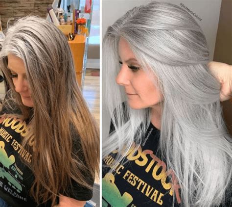 Https://techalive.net/hairstyle/best Hairstyle For Long Grey Rooted Hair