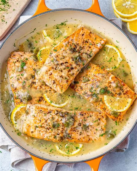 The Best Salmon Piccata Recipe Radiancify Healthy And Fitness