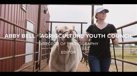Abby Bell Oklahoma Agriculture Youth Council Youtube