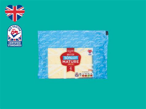 Valley Spire Reduced Fat Mature British Cheese Lidl — Great Britain