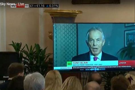 Russian Ambassador Plays Bizarre Montage Of Tony Blair Clips To Make