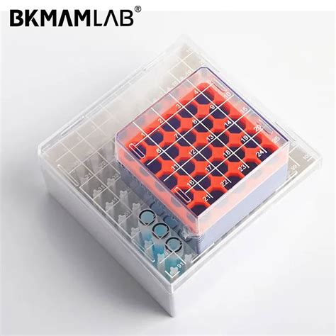 1 5ml 2ml Cryogenic Vial Storage Boxes High Quality 25well 81well