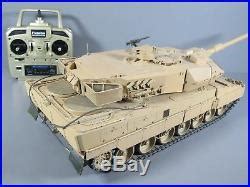 Tamiya Rc Leopard A Full Option With Dmd Control Unit Tank