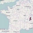 Karte von Passy :: Frankreich Breiten- und Längengrad : Kostenlose ...