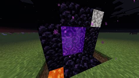 How To Build A Nether Portal Fastest Method Youtube