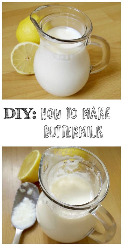 I prefer to use whole milk or 2% for cooking and baking, but it should work with lower fat or even skim milk as well. How to Make Buttermilk - So Easy! | Buttermilk recipes ...