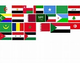 Flags of Arabic-speaking countries