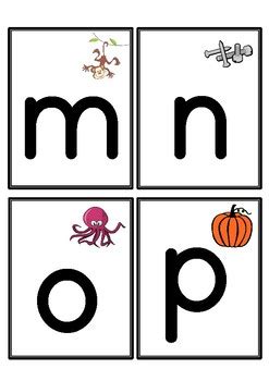 Printable lowercase alphabet flash cards. Alphabet Flashcards (Lowercase Letters Only) by DiDI FURBY ...