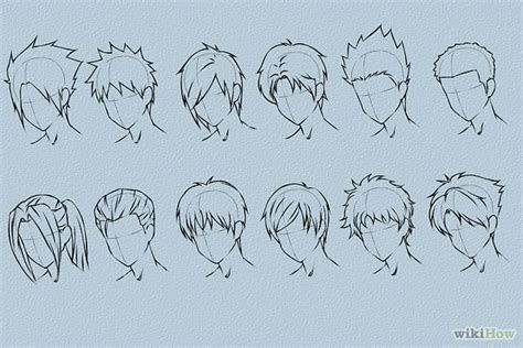 Anime Hair Dibujar Cabello Como Dibujar Animes Dibujar Pelo