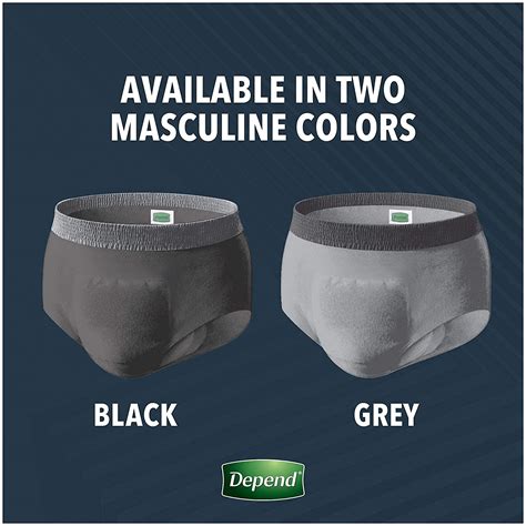 Depend Real Fit Disposable Underwear For Men Heavy Absorbency