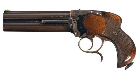 Two Shot Charles Lancaster Howdah Pistol Rock Island Auction