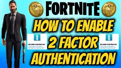 Fortnite 2 factor authentication will not only ensure the safety of your fortnite account, but doing so also would make your fortnite account eligible for a free reward. Fortnite How To Enable 2 Factor Authentication (EPIC MEGA ...
