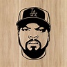 Ice Cube SVG Ice Cube Portrait SVG Ice Cube Silhouette - Etsy