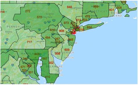 New Jersey Map With Zip Codes