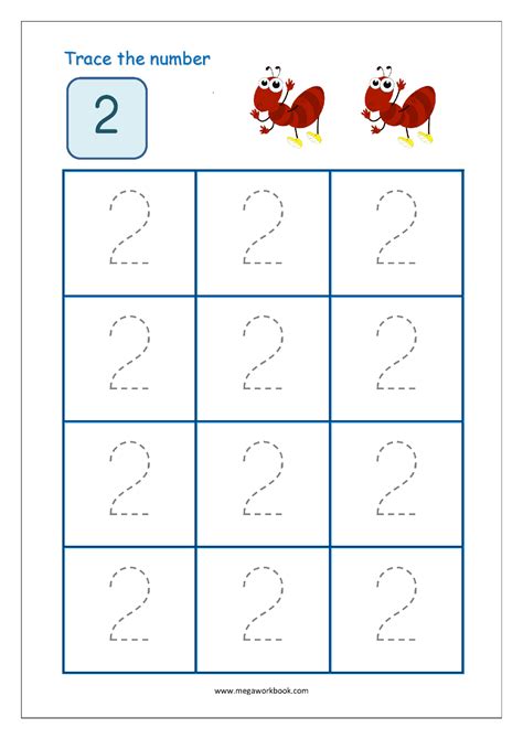 Free Printable Number Tracing And Writing 1 10 Worksheets Number