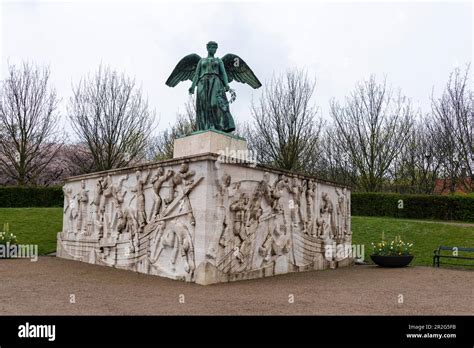 Statue Of An Angel Commemorating Civilian Danish Sailors Who Died In