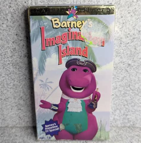 Barney Barneys Imagination Island Vhs 1994 807 Picclick Ca