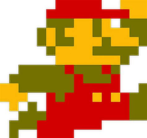 Freetoedit Super Mario Bros Mario Jump Bit Retr Bit Mario Png X Png Download