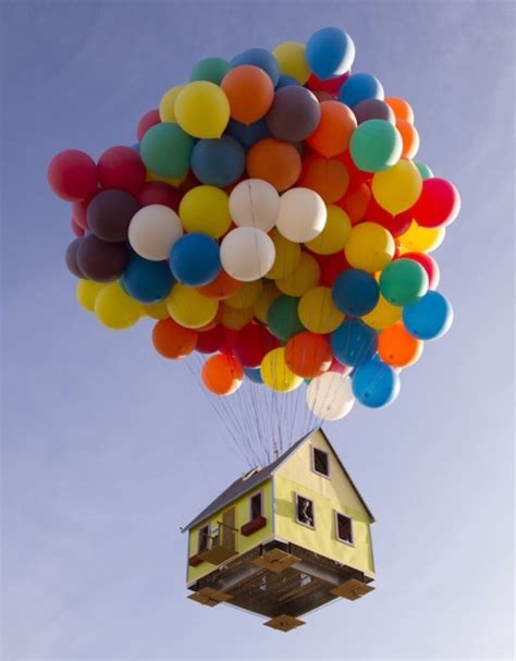 300 Helium Balloons Float Real Up House Designs And Ideas On Dornob