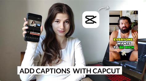 how to add subtitles to tiktok and reels with capcut youtube