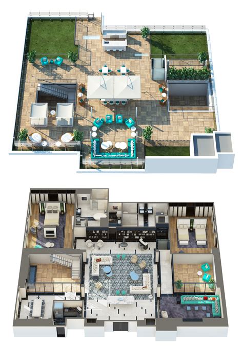 Sims 4 Penthouse Floor Plan