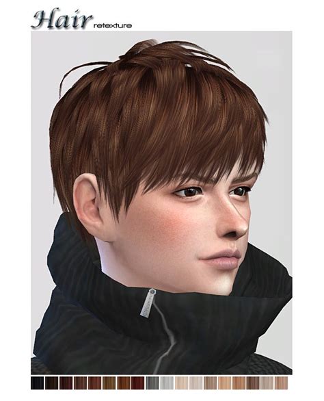 Download Sims Hair Sims 4 Hair Male Mens Hairstyles