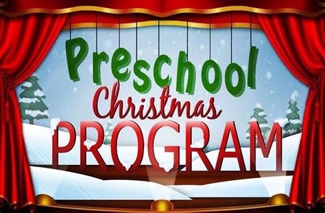 Preschool Christmas Program Holy Cross Lutheran Church