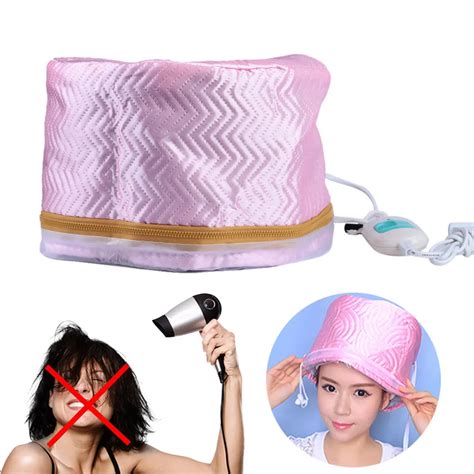 Useful Hair Dryer Cap Electric Hair Heating Cap Satin Hair Dryer