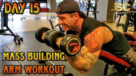 Low Volume High Intensity Training Day 15 Mass Building Arm