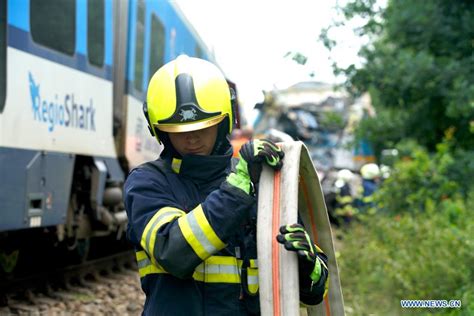 Dozens Injured In Czech Passenger Trains Collision Media Xinhua
