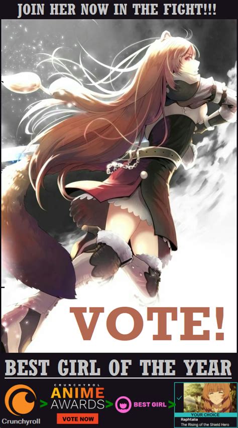 Crunchyroll Anime Awards You Can Vote Once Every Day There S Also Another Longer Poll Going