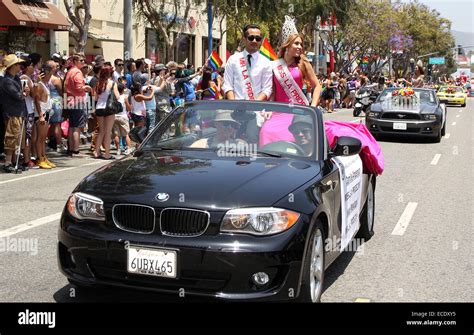 West Hollywood Gay Pride Parade Featuring Atmosphere Where West Hollywood California United