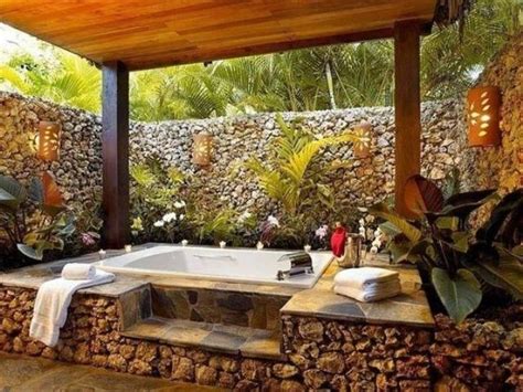Cool And Inviting Outdoor Jacuzzi Ideas Jacuzzi Jardin Baignoire