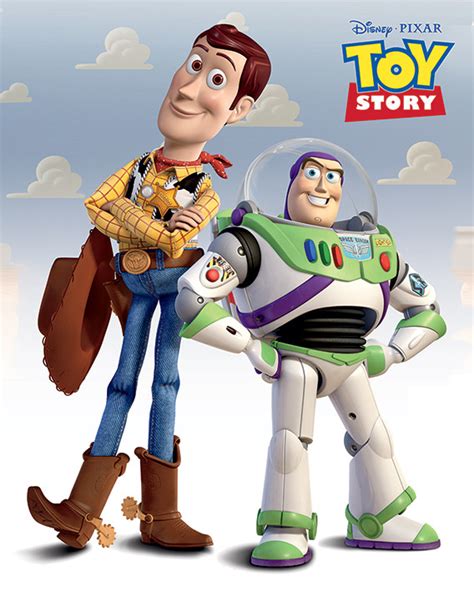 Toy Story Woody And Buzz Poster Sold At