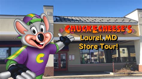 Chuck E Cheeses Laurel Md Store Tour Youtube