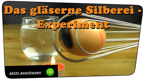 Cooles Ei Aus Silber Und Glas Experiment Tutorial Experiment