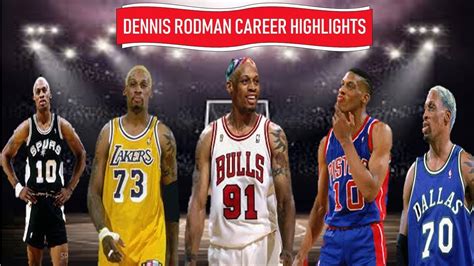 Dennis Rodman Career Highlights Youtube