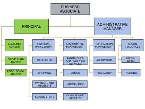 Organizational Chart School Rrr