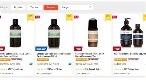 Rekomendasi Best Seller Product Dari Sensatia Botanicals Yang Aman