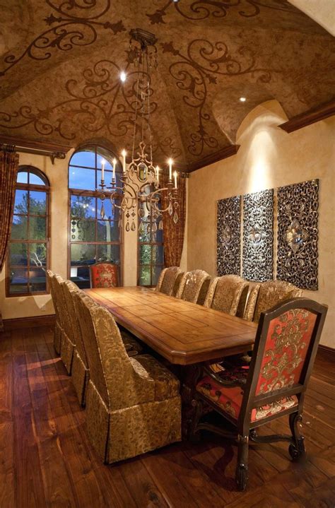 Tuscan Dining Room Decor Tuscan Dining Room Houzz In The Dining