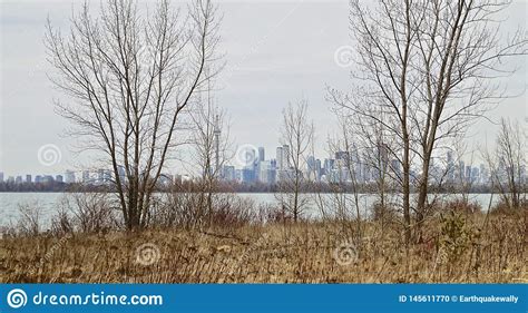 A Nice Late Winter Scene Of The Toronto Harbour Stock Photo Image Of