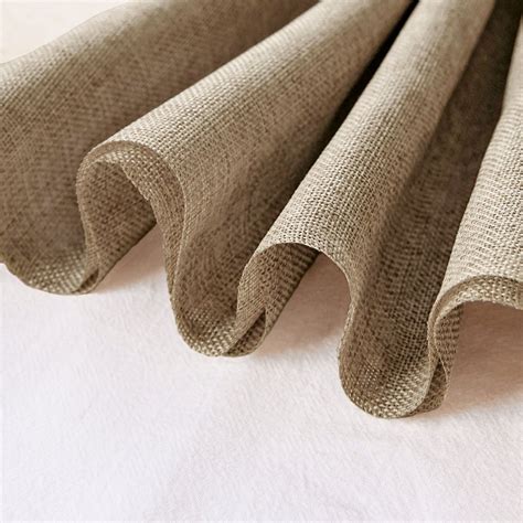 54x10 Yards Natural Faux Burlap Fabric Roll Jute Linen Diy Fabric