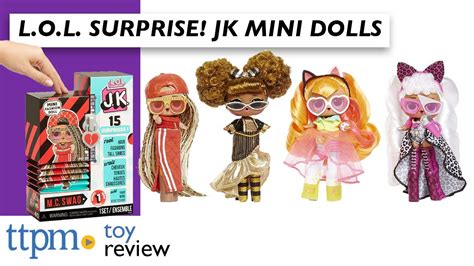 Lol Surprise Jk Mini Fashion Dolls From Mga Entertainment Youtube