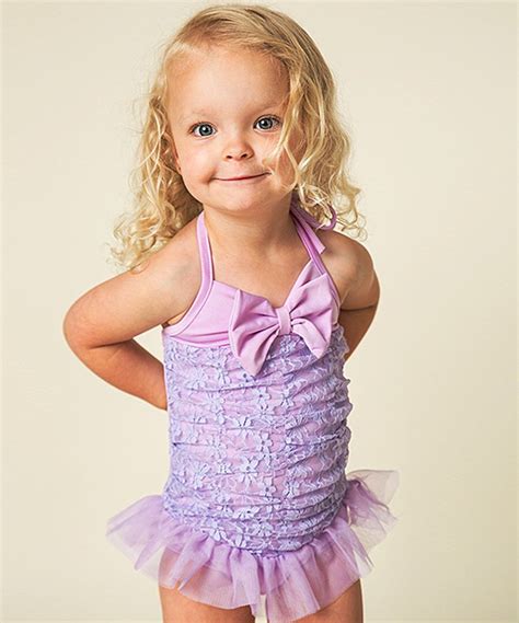 Look At This Just Couture Lavender Lace Halter One Piece Infant