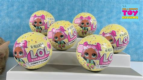 Lol Surprise Re Released Confetti Pop Series 3 Blind Bag Doll Opening
