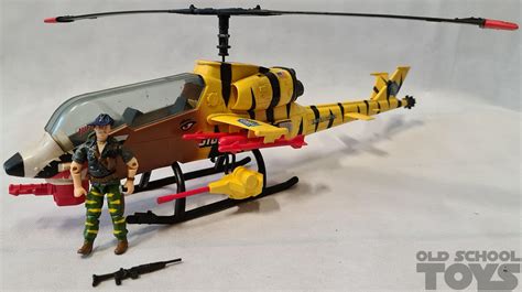 Gi Joe Tiger Fly Tiger Force Compleet Gebroken Onderdelen Old